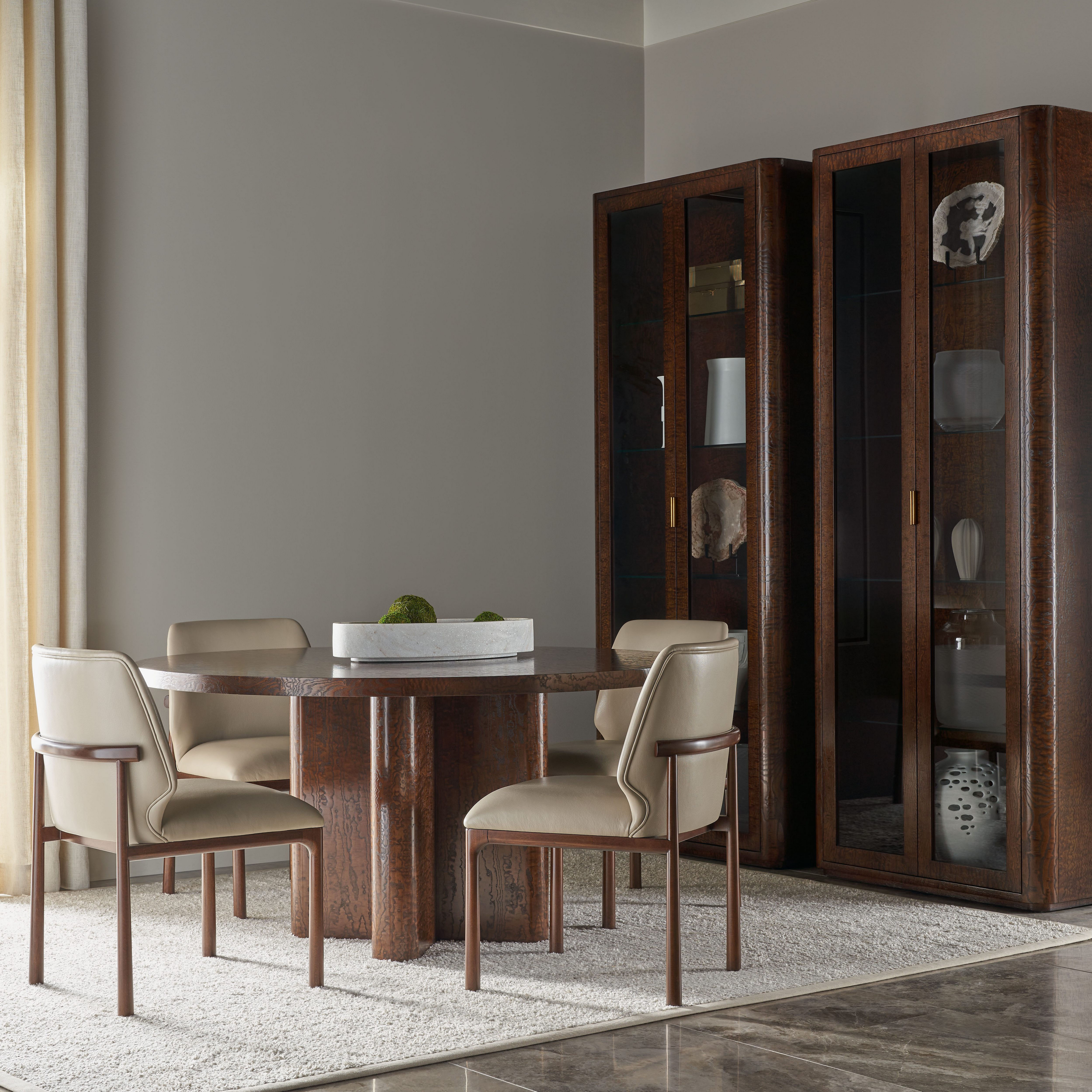 Kesden Round Dining Table | Theodore Alexander