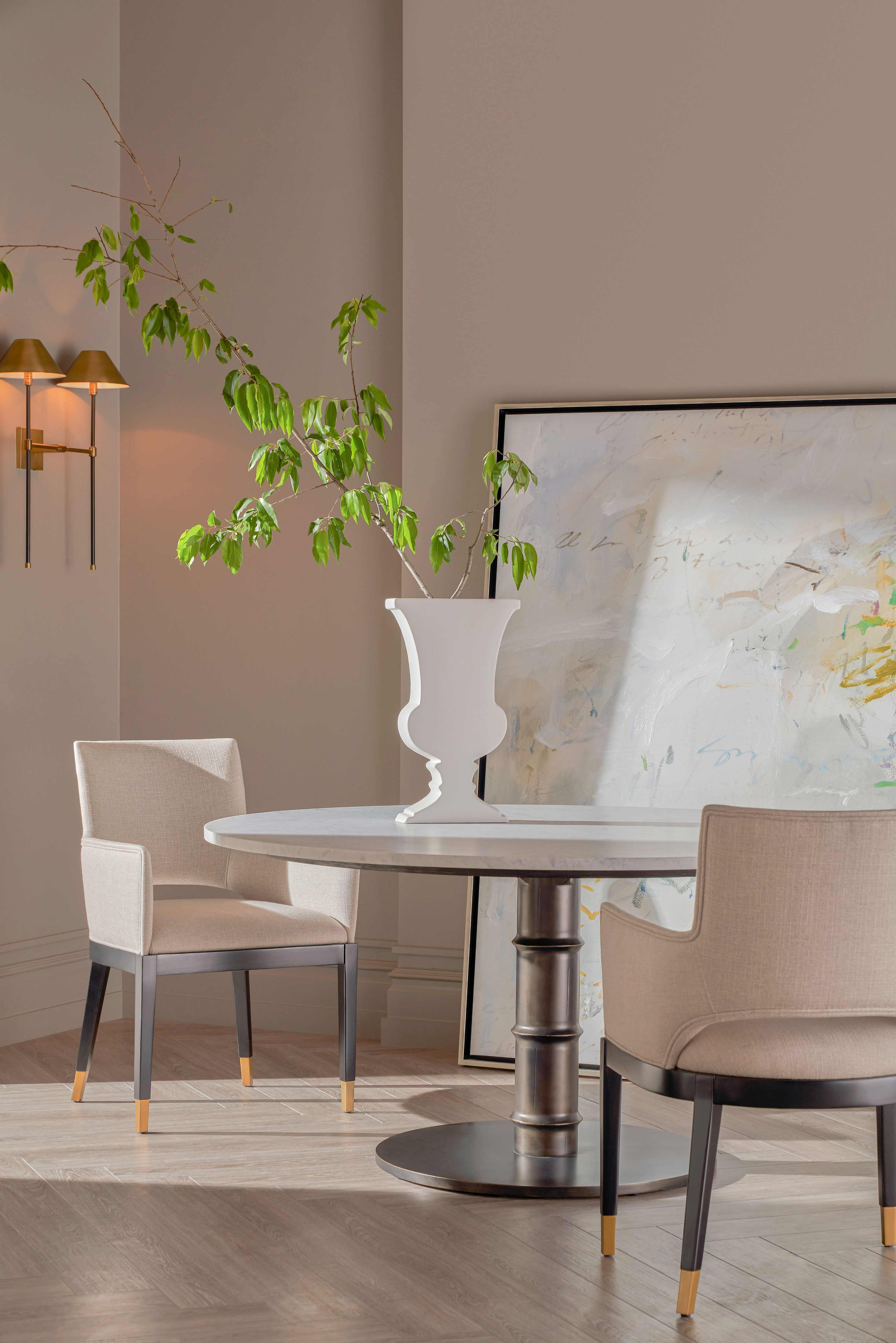 Kesden Round Dining Table | Theodore Alexander