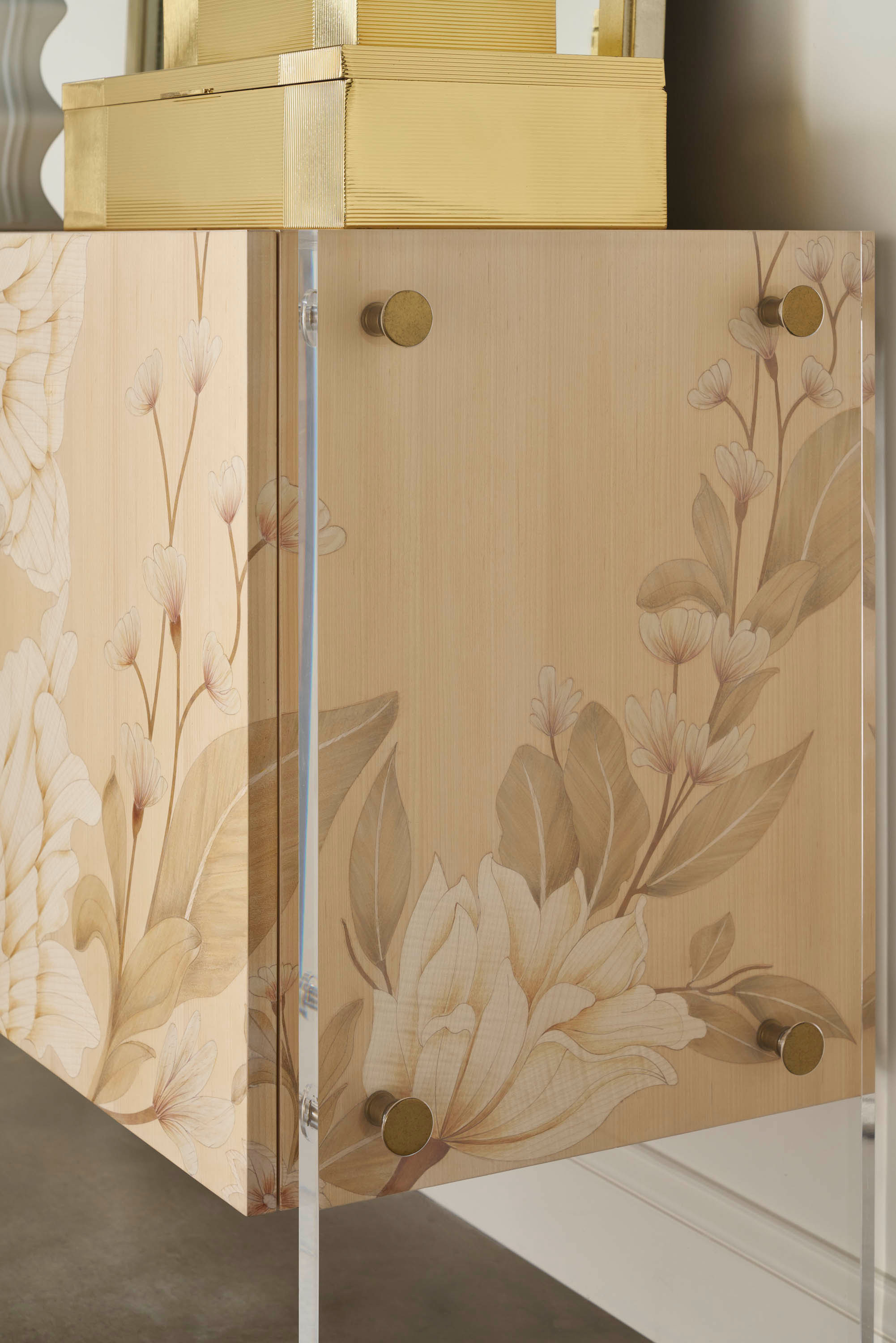 Bouquet 2-Door Cabinet | Theodore Alexander