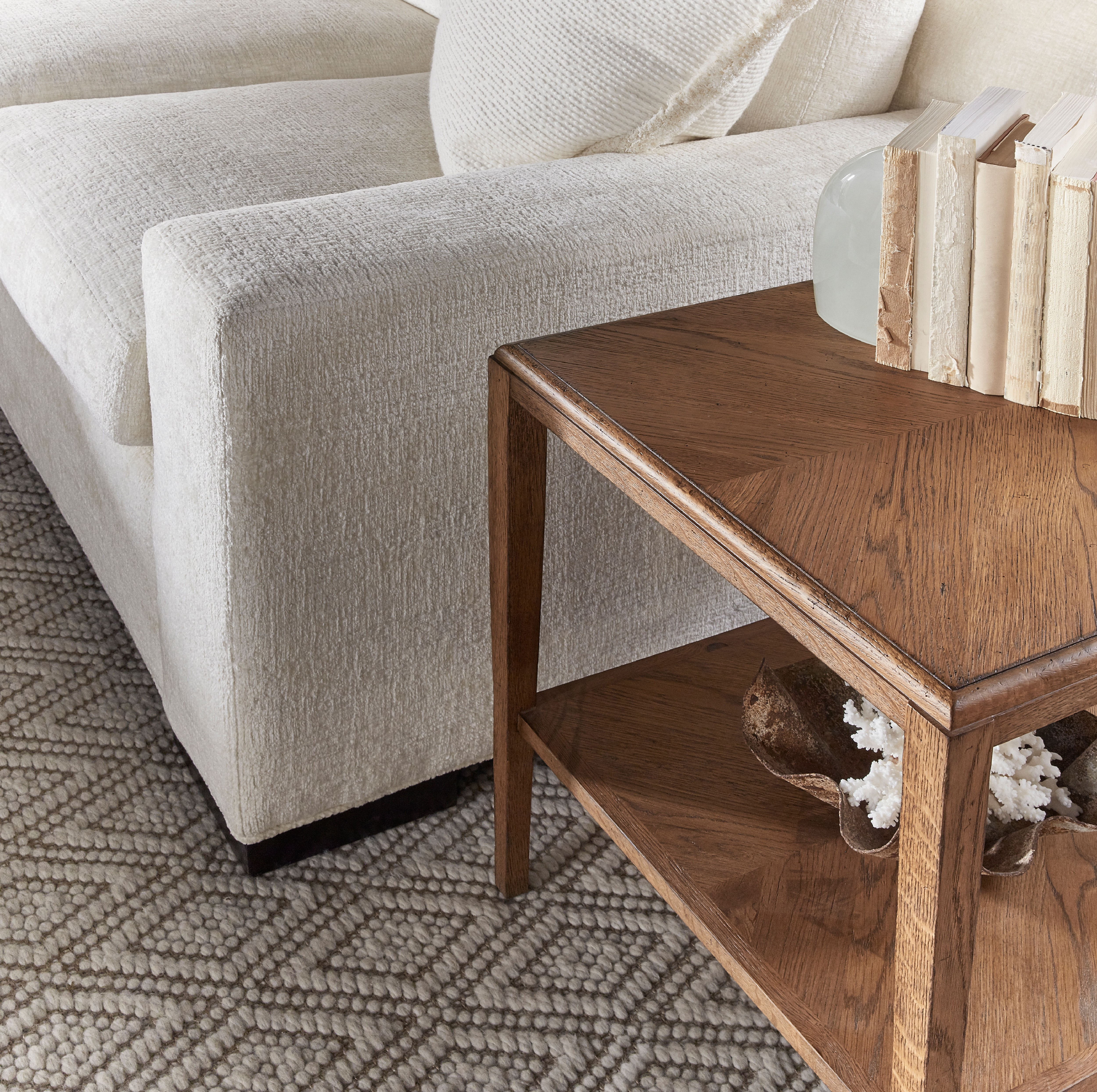 Nova Rectangular Side Table | Theodore Alexander