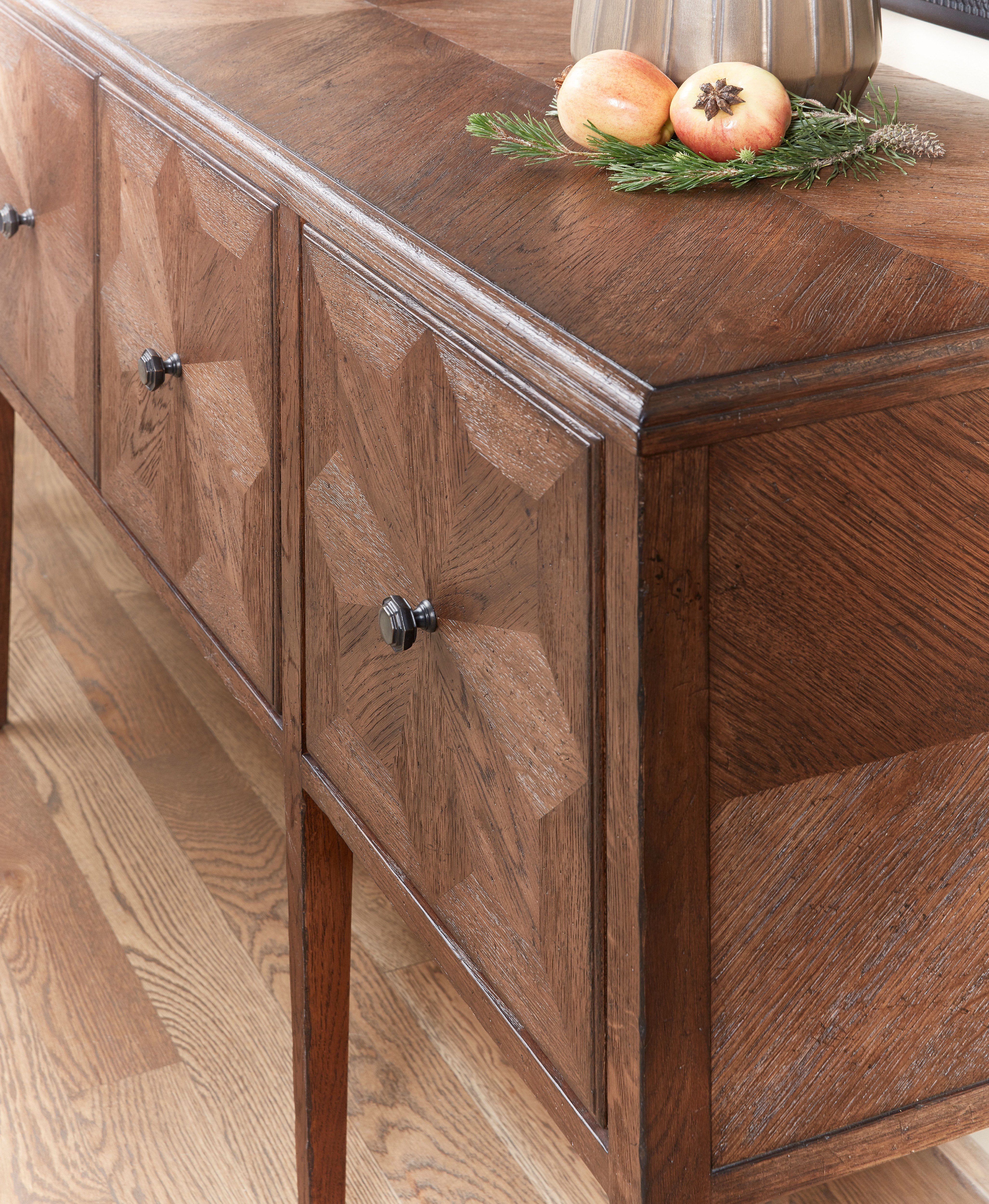 Nova Four Door Rectangular Credenza | Theodore Alexander
