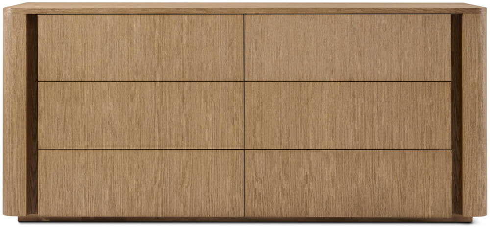 Lisbon 6-Drawer Dresser