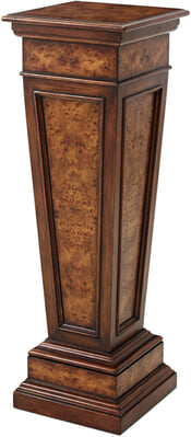 The Burl Pedestal Column / Torchere
