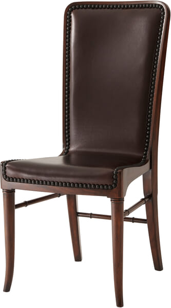 Leather Sling Dining Chair Leather Sling Dining Chair