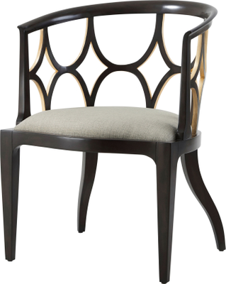 Ebonised Connaught Accent Chair