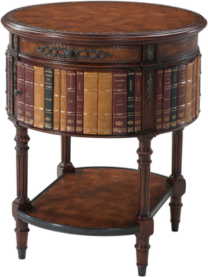 Louis XVI library Side Table