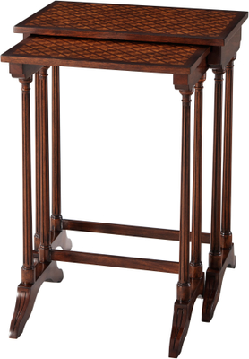 Parquetry Nest of Table