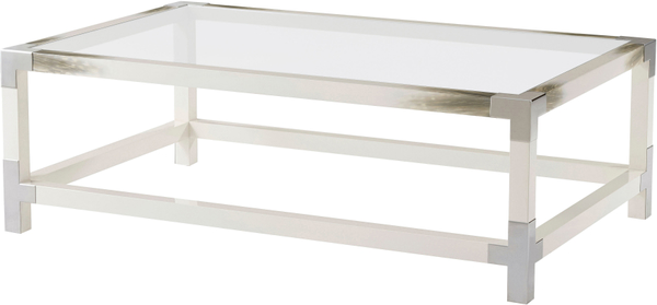 Cutting Edge (Longhorn White) Cocktail Table