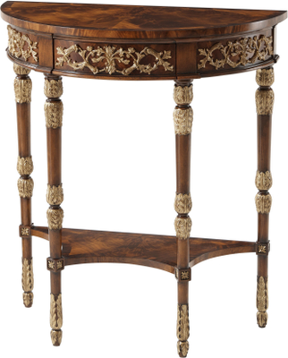 Beauty of Leaves Accent Console Table