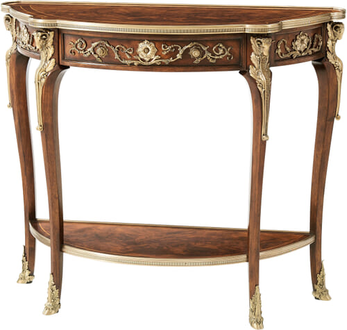 Ram's Head Console Table