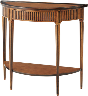 The Provincial Bowed Console Table