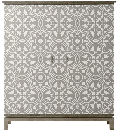 Versa-tile bar cabinet