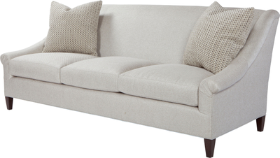 Marquette Tight Back Exposed Leg Sofa