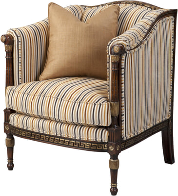 Undulating armchair
