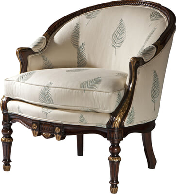 The India Silk bedroom Upholstered Chair