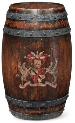Talbot Barrel  Accent Table