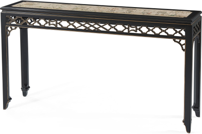 Long Hall Chinoiserie Console Table