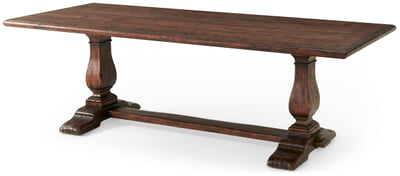 Victory Oak Refectory Dining Table