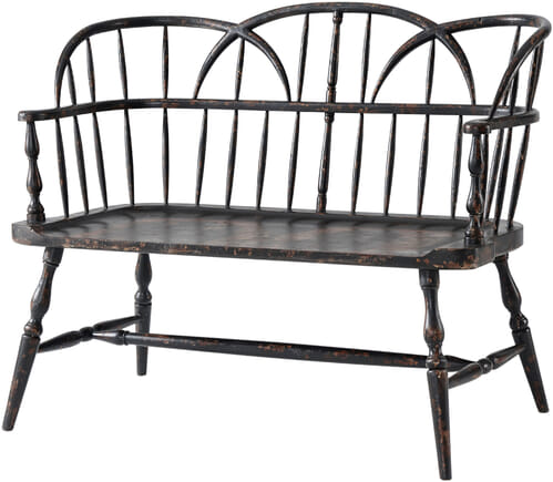 The Hoop Back Settee The Hoop Back Settee