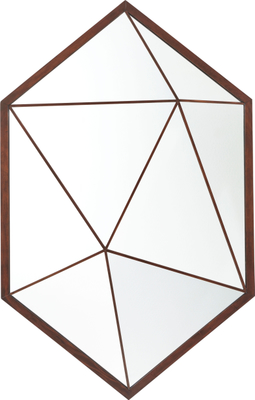 Vlad Hexagonal Wall Mirror