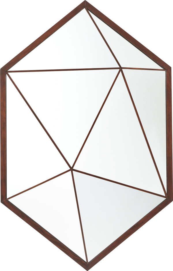 Vlad Hexagonal Wall Mirror