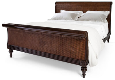 Denison Sleigh US King Bed
