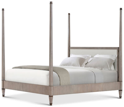Markos Upholstered Poster US King Bed