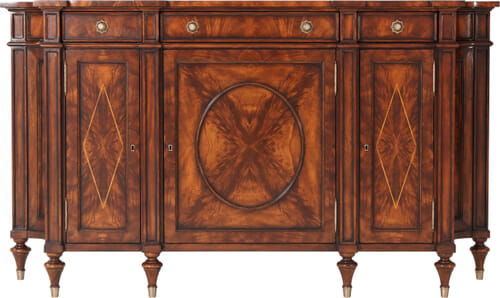 Concave Side Cabinet Sideboard Concave Side Cabinet Sideboard