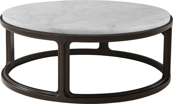 Inherit Round Marble Cocktail Table