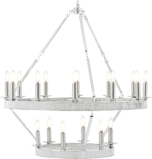 Simon Media Stack Chandelier Simon Media Stack Chandelier