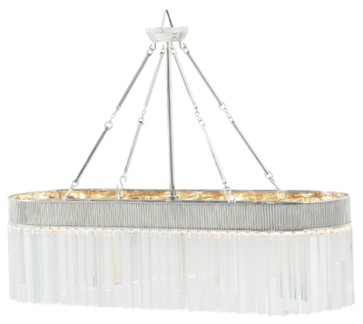 Simon Ovale Crystal Chandelier