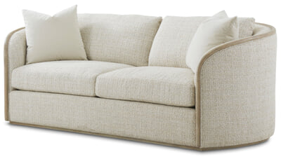 Toulon Chalk Tweed Sofa