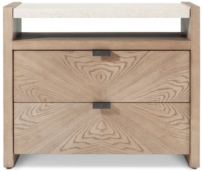 Catalina Two Drawer Nightstand