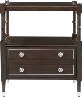 Spencer London 2-Drawer Nightstand