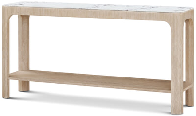 Horizon Quartz Console Table