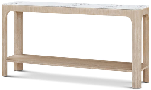 Horizon Quartz Console Table