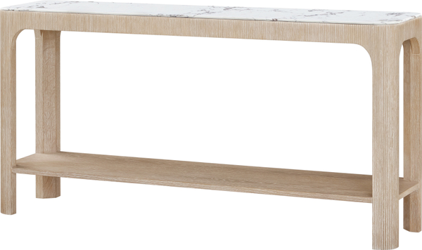 Horizon Quartz Console Table