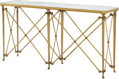 Spencer London Brass Console Table Spencer London Brass Console Table