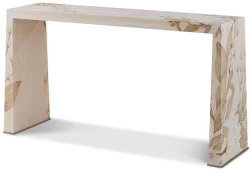 Bouquet Console Table
