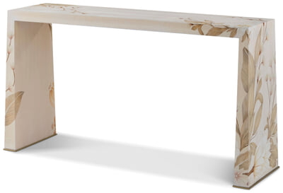Bouquet Console Table