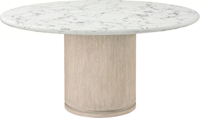 Horizon Round Quartz Dining Table