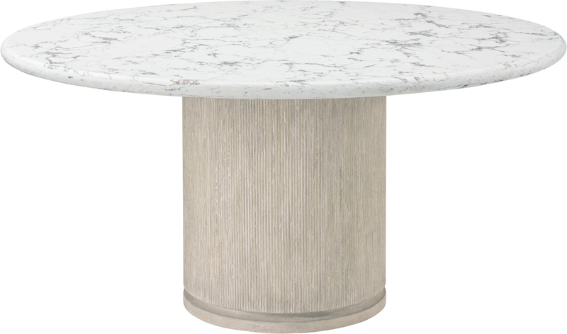 Horizon Round Quartz Dining Table