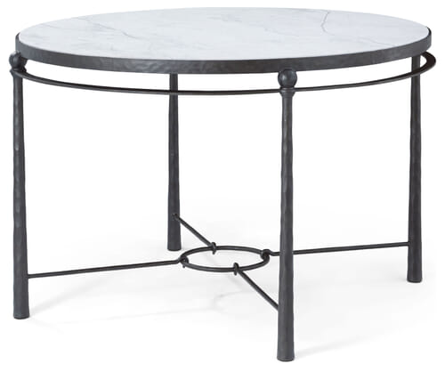 Spencer London Round Metal Center Table Spencer London Round Metal Center Table