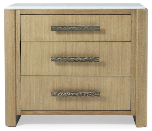 Essence Three Drawer Nightstand Essence Three Drawer Nightstand