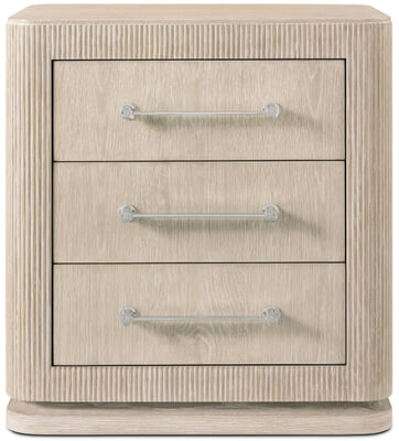 Horizon Three Drawer Small Nightstand