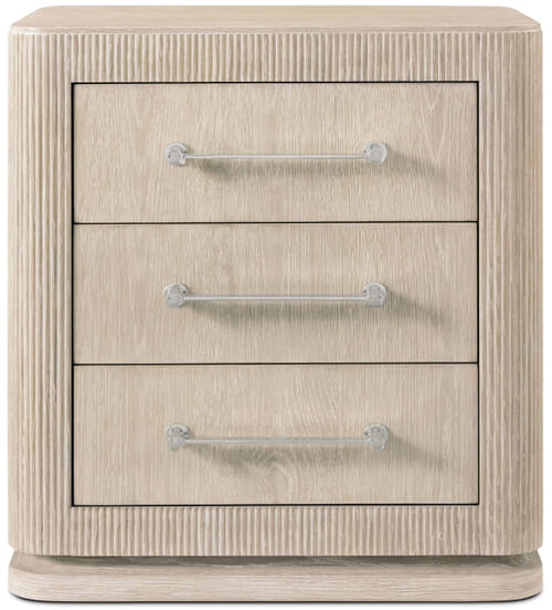 Horizon Three Drawer Small Nightstand