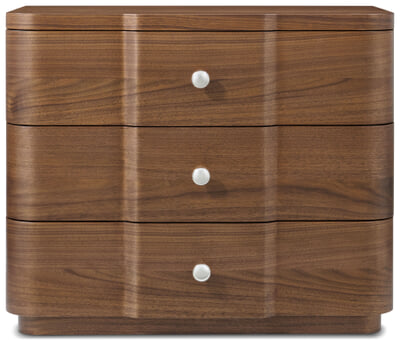 Coronet Walnut Nightstand
