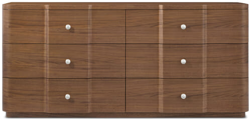 Coronet Walnut Dresser