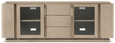Repose Glass Door Media Console