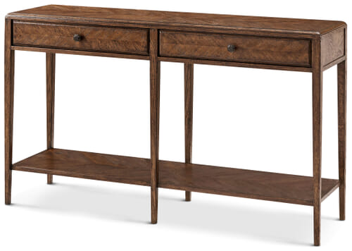 Nova Two Frieze Drawers Console Table Nova Two Frieze Drawers Console Table